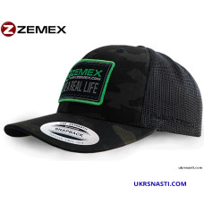 Бейсболка Zemex 6606MC чёрная